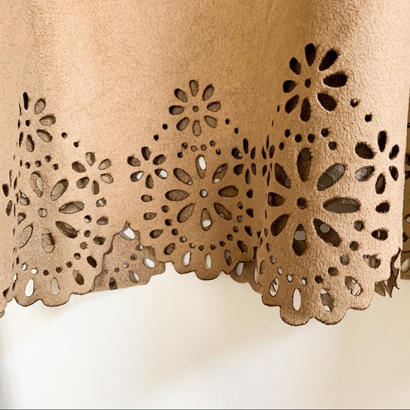 *SOLD* 70s faux suede blouse - Picture 6 of 7